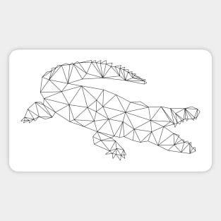 Crocodile Geometric 1 Magnet